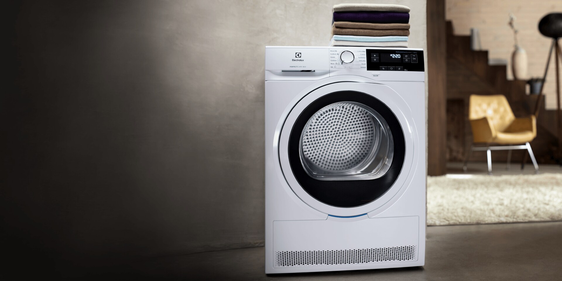 Sušilni stroji s toplotno črpalko Electrolux